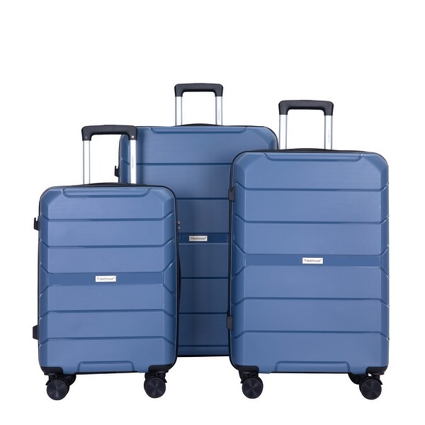 Blue PP Carry On Luggage Sets